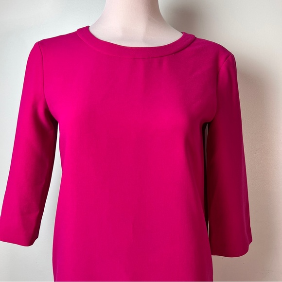 Kate Spade Pink Demi Shift Dress - Scallop Hem - Women's Size 2 - Picture 5 of 17